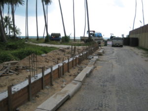 cement fence construction koh samui