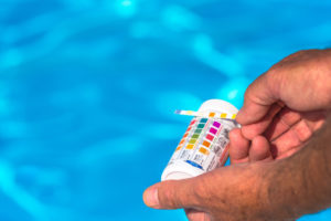 take care your swimming pool with water tester