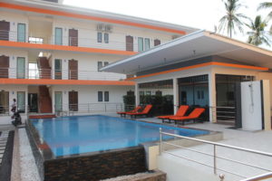 brand new apartment hotel expects swimming pool residents in Bophut of koh samui